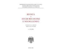 Rivista di studi bizantini e neoellenici (1995). Vol. 32