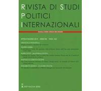 Rivista di studi politici internazionali (2019). Vol. 2