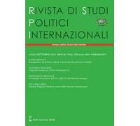 Rivista di studi politici internazionali (2023). Vol. 3