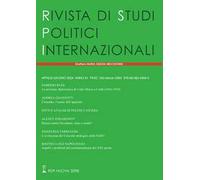 Rivista di studi politici internazionali (2024). Vol. 2