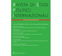 Rivista di studi politici internazionali (2024). Vol. 3