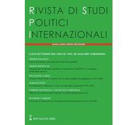 Rivista di studi politici internazionali (2025) (Vol. 3)