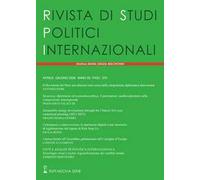 Rivista di studi politici internazionali (2026). Vol. 2