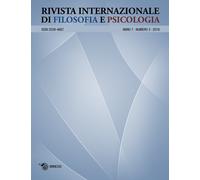 Rivista internazionale di filosofia e psicologia (2016). Vol. 3 - AA.VV.
