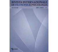 Rivista internazionale di filosofia e psicologia (2018). Vol. 1