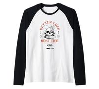 Rivista Sportiva Better Luck II Skateboarding EXT1143 Maglia con Maniche Raglan