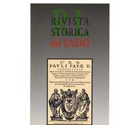 Rivista storica del Lazio. Vol. 15