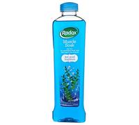 Rivitalizza il tuo corpo con Radox Herb Bath Muscle Soak miscelato con minerali marini e salvia, 500 ml (confezione da 4)