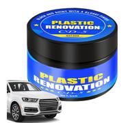 Rivitalizzante Per Fascie Auto - Restauratore per Plancia 'Auto - Pasta Detergente 50g Per Parti Metallizzate Graffi Fari Veicoli