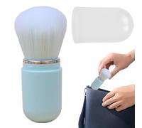 Rivolgimento di pennelli per il trucco, pennello per trucco retrattile, pennello per trucco portatile, retrattile, pennello leggero per l'applicazione di base durante il viaggio, portatile, compatto c