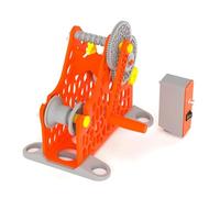 Rivolgitore Di Filamento A Doppia Modalità Per Stampante 3d, Avvolgitore Di Bobina Manuale Ed Elettrico, Design Anti-intrigo, Capacità Rimovibile Da 1 Kg Per Facile Trasferimento Orange Electric