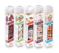 Rivoltini MORBIDINI Dolci Italiani alla Crema, 5 Varianti Gourmet: Rhum, Pistacchio, Cappuccino, Panna Cotta, Tartufo, Confezione da 100g (Pannacotta)