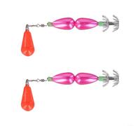 Rivoluziona la tua esperienza di pesca con la nostra efficace coppia di ami da pesca robusti e in metallo con una lunghezza di novanta millimetri ciascuno (1#)