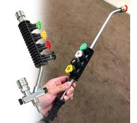 Rivoluziona la tua pulizia con bacchetta doppio connettore per idropulitrici