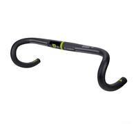Rivoluzionario leggero Carbon Drop Bar per ciclismo con design ergonomico (verde 400MM)