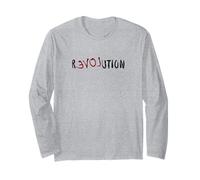 Rivoluzione - Love Slogan in Reverse Citazione - Maglia a Manica