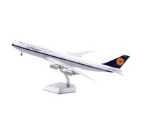 RIVPAHGQ Modello Ridotto Aereo 1:200 38CM Modello Di Lusso Da Collezione Aerei Lufthansa Per Boeing B747-8 D-ABYT Replica Statica Di Aeromobili Aerei Modellini in Scala