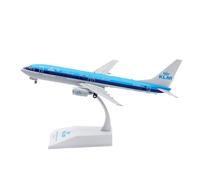 RIVPAHGQ Modello Ridotto Aereo 19CM For KLM Royal Dutch Airlines B737-800 PH-BXA 1:200 Modello Di Aereo Pressofuso In Lega Finito Da Esposizione Aerei Modellini in Scala