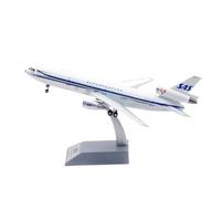 RIVPAHGQ Modello Ridotto Aereo 27CM For SAS McDonnell Douglas DC-10-30 SE-DFD Modello Di Aereo Pressofuso In Scala 1:200 Da Collezione Con Supporto Aerei Modellini in Scala