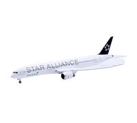 RIVPAHGQ Modello Ridotto Aereo 34 Cm For EVA Air B787-10 B-17812 Starry Sky Flaps 1:200 Modello Di Aereo Da Collezione Finito In Miniatura Aerei Modellini in Scala