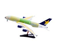 RIVPAHGQ Modello Ridotto Aereo 36 Cm For La Replica In Scala Di Un Modello Di Aereo In Metallo A380 F-WWSL Della Skymark Airlines 1:200 Decorazione Aerei Modellini in Scala