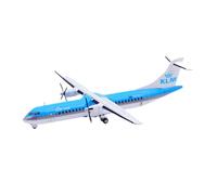 RIVPAHGQ Modello Ridotto Aereo 6CM For KLM Royal Dutch Airlines ATR-72-200 PH-XLH, Modello Di Aereo In Scala 1:400 Pressofuso For Gli Amanti Dell'aviazione Aerei Modellini in Scala