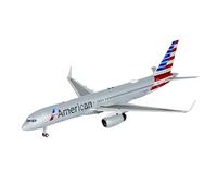 RIVPAHGQ Modello Ridotto Aereo Aereo Di Linea In Miniatura Da 23 Cm, Modello 1:200, For American Airlines B757-200/w N187AN, In Lega Pressofusa. Aerei Modellini in Scala