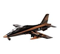 RIVPAHGQ Modello Ridotto Aereo Aereo Pressofuso Da 15 Cm In Scala 1:72 Per Addestratore Italiano MB339 AF1, Modello Militare Da Caccia Aerei Modellini in Scala