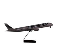 RIVPAHGQ Modello Ridotto Aereo Modello Di Aereo Di Linea Civile In Scala 1/142, 47 Cm, Finnair For Airbus A350, Repliche Di Aeromobili Con Ruote Aerei Modellini in Scala(With light)