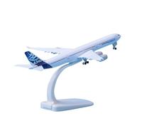 RIVPAHGQ Modello Ridotto Aereo Modello Di Aereo In Metallo Pressofuso Da 20 Cm In Scala 1/48 Prototipo For Airbus A340, Espositore In Miniatura Aerei Modellini in Scala