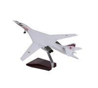 RIVPAHGQ Modello Ridotto Aereo Modello Di Aereo Militare In Scala 37 Cm 1:144 Ornamento Del Bombardiere For Russo Tu-160 White Swan Replica Dell'aereo TU160 Aerei Modellini in Scala