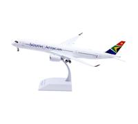 RIVPAHGQ Modello Ridotto Aereo Modello Di Aereo Miniatura Da 32 Cm Scala 1:200 Repliche Di Aeromobili Modello A350-900 ZS-SDF Della South African Airways Aerei Modellini in Scala