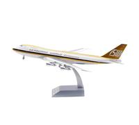 RIVPAHGQ Modello Ridotto Aereo Modello Di Aereo Pressofuso Da 35 Cm Coast World Airlines For Boeing B747-200 N701SW Scala 1:200, Da Collezione, Con Supporto Aerei Modellini in Scala