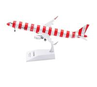 RIVPAHGQ Modello Ridotto Aereo Modello Di Aereo Pressofuso Rosso Da 22 Cm Condor Air For Airbus A321 D-ATCG, Replica Da Collezione In Scala 1:200 Aerei Modellini in Scala