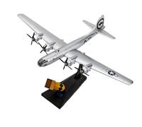RIVPAHGQ Modello Ridotto Aereo Modello In Scala 1:144 Bombardiere B-29 Superfortress Della Seconda Guerra Mondiale Modello 21CM For Hiroshima Nagasaki B-29 Aerei Modellini in Scala(Fat yellow man)
