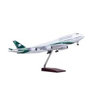 RIVPAHGQ Modello Ridotto Aereo Replica Di Aereo Civile In Scala 1/50 Da 47 Cm Della Iraqi Airways For Boeing B747-400, Modello For Esposizione Aeronautica. Aerei Modellini in Scala(NO light)