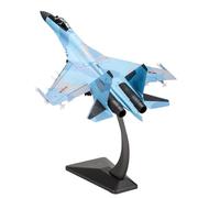 RIVPAHGQ Modello Ridotto Aereo Replica Di Aereo Da Caccia Sukhoi Su-35 Da 47 Cm Scala 1/48 Collezione Di Modellini Di Aerei Militari Dell'aeronautica Russa. Aerei Modellini in Scala