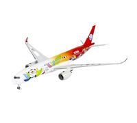 RIVPAHGQ Modello Ridotto Aereo Replica Di Aeroplano Panda In Scala 16CM 1/400 For Sichuan Airlines A350-900 B-32G6 B-325J B-301D, Modello Pressofuso Aerei Modellini in Scala(B-325J)
