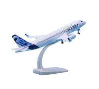 RIVPAHGQ Modello Ridotto Aereo Repliche Di Aeromobili In Metallo Da Collezione In Scala 20 Cm Prototipo For Airbus A320 Modello Di Aeromobile In Scala 1:400 Aerei Modellini in Scala