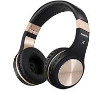 Riwbox Cuffie bluetooth, XBT-80, cuffie pieghevoli, wireless, copri-orecchie, Bluetooth con microfono e controllo del volume, per cellulari, iPad, iPhone, TV, computer portatili