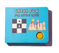 RIXANT Chess Fun for Little Ones,Interactive Chess Book for Children,Uses Lights To Demonstrate Chess Moves,Learning Chess Becomes Fun,Learn To Play Strategy Board Game for Beginners