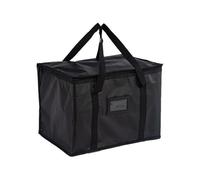 Rixotix Borsa termica per la consegna del cibo, 40 l, morbida borsa termica per il trasporto di alimenti/spesa/picnic, tasca termica per la fornitura di pizza, borse calde e fredde f (43 x 30 x 31 cm