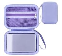 RIYADAone Custodia per Liene Pearl N200 Pro Stampante Foto Portatile Mini | Resistente agli urti, Portatile Viaggio, Tasche a rete interne per accessori, per viaggi, Stampante Foto Duro Caso