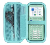 RIYADAone Custodia per Texas Instruments TI-84 Evo-T Graphing Calculator | Compatibilità TI-84 Plus CE-T/TI-84 Plus/TI-84 Plus CE/TI Nspire CX CAS/TI-Nspire CX II/TI-89 Titanium, Calculator Duro Caso