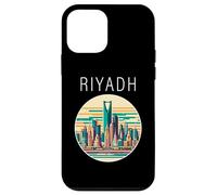 Riyadh Arabia Saudita scenario Art Deco Custodia per iPhone 12 mini