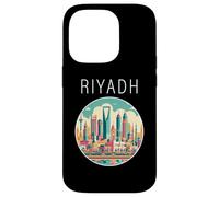 Riyadh Arabia Saudita scenario Art Deco Custodia per iPhone 14 Pro