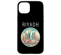 Riyadh Arabia Saudita scenario Art Deco Custodia per iPhone 15 Plus