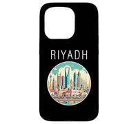 Riyadh Arabia Saudita scenario Art Deco Custodia per iPhone 15 Pro