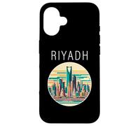 Riyadh Arabia Saudita scenario Art Deco Custodia per iPhone 16