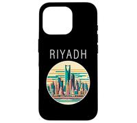 Riyadh Arabia Saudita scenario Art Deco Custodia per iPhone 16 Pro